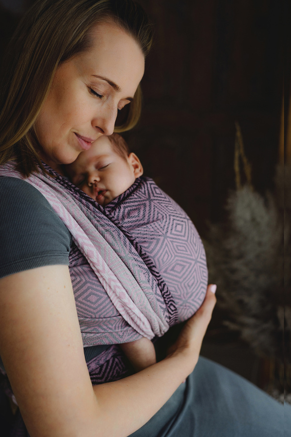 Šátek na nošení dětí Roselily Cube vel. 7