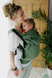 Nosítko Preschooler - Linen Amazon Rainforest DEMO