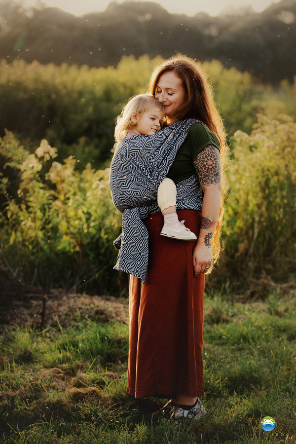 Šátek na nošení dětí Inky Cube vel. 9