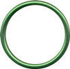 Hliníkové kroužky na šátky S - ZELENÉ