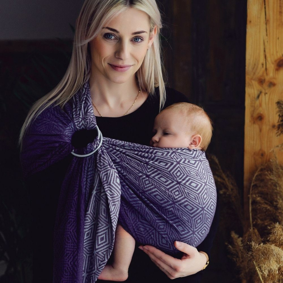 Ring sling TENCEL™ Iris Cube - M (2,0m)
