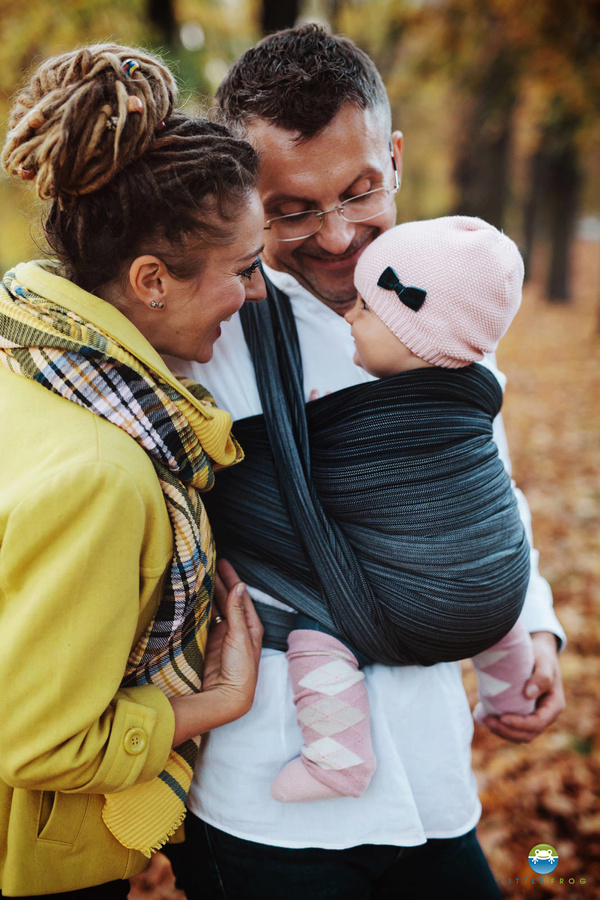 Šátek na nošení dětí Hematite - vel. 3