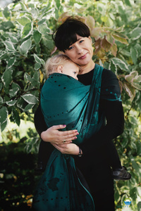 Šátek na nošení dětí Teal Wanderlust vel. 6