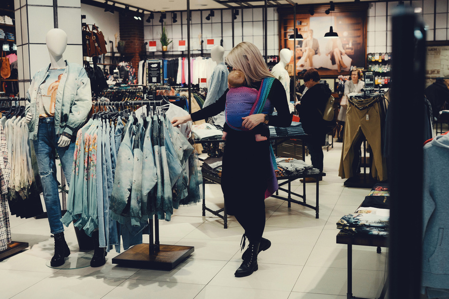 Šátek na nošení dětí TENCEL™ Aurora Cube vel. 7