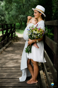 Šátek na nošení dětí Linen Silver Wildness vel. 7