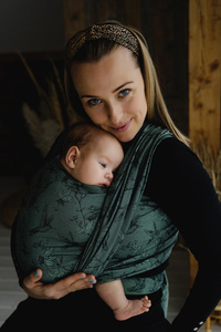 Šátek na nošení dětí TENCEL™ Joy of life vel. 6 /II. jakost