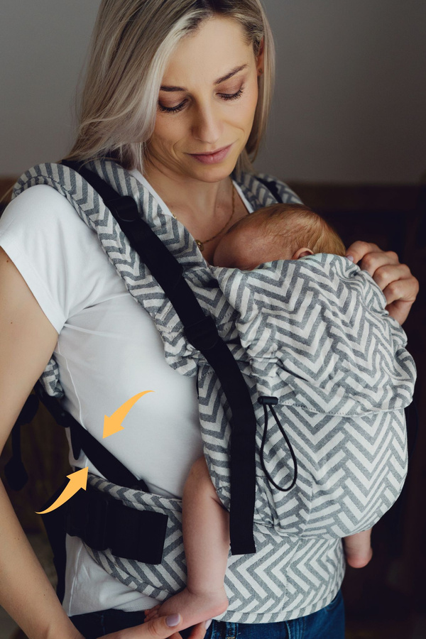 Doplněk k nosítku Prime – pro nesedící děti