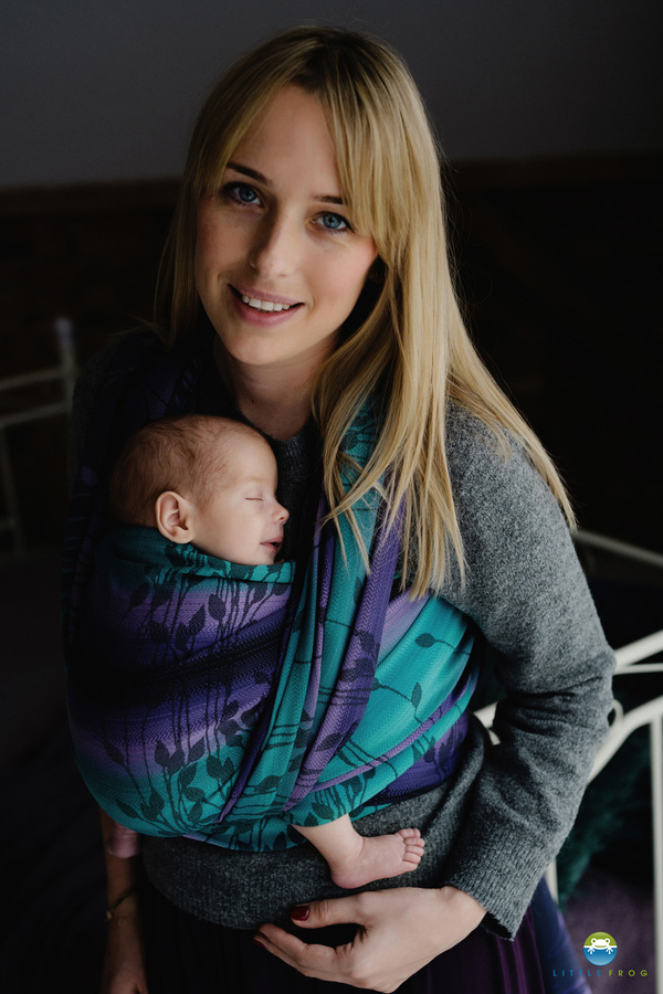 Šátek na nošení dětí Dark Meadow vel. 5