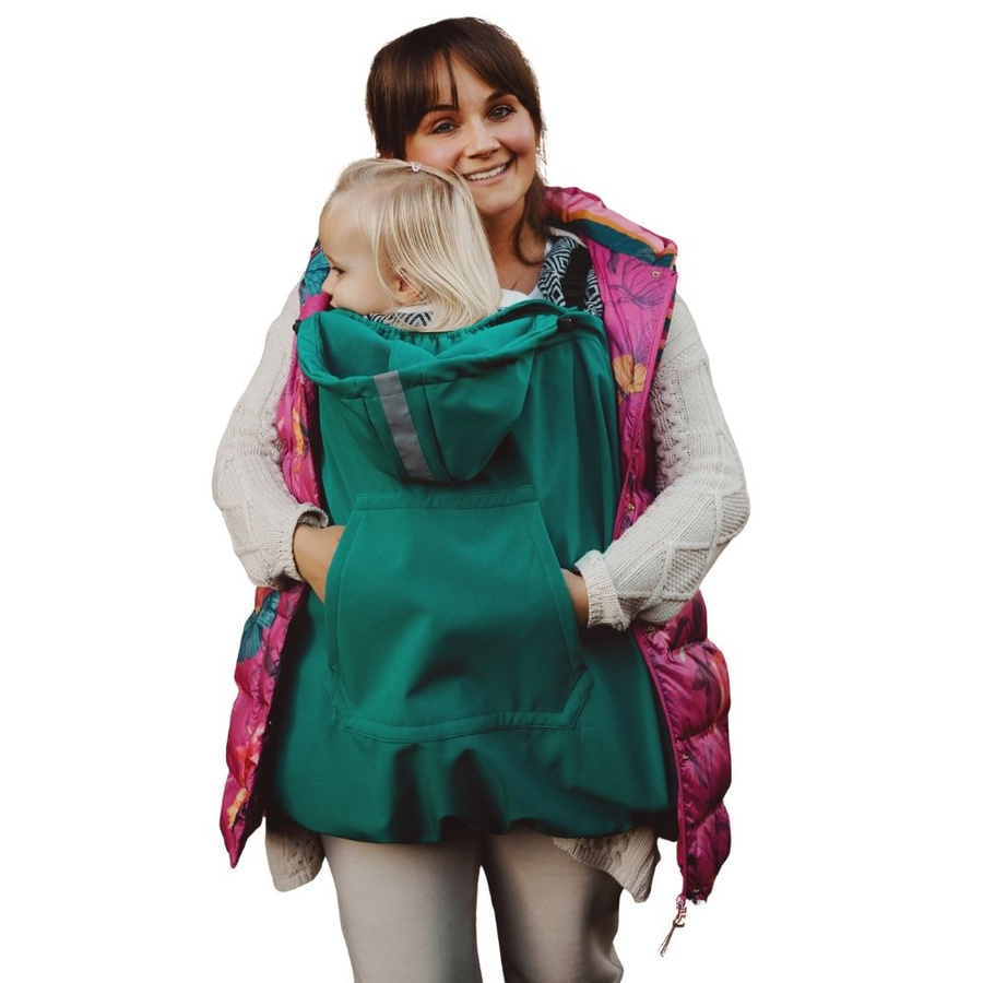 Softshellová kapsa na nosítko a šátek - Teal
