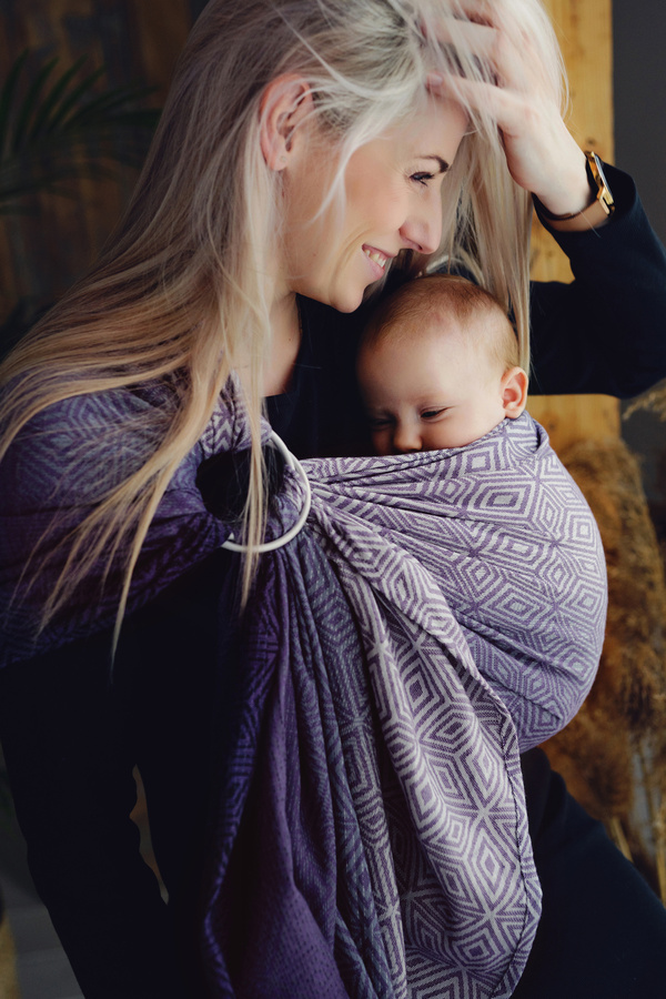 Ring sling TENCEL™ Iris Cube - S (1,7m)