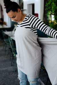 Šátek na nošení dětí Grey Cube vel. 4