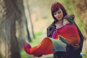 Ring sling Ammolite in Love - S (1,7m)