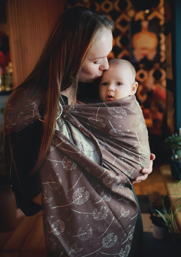 Ring sling Linen Lightness - M (2 m)