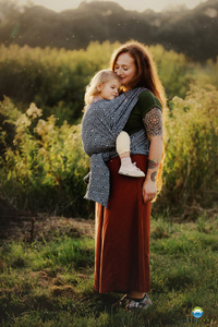 Šátek na nošení dětí Inky Cube vel. 5