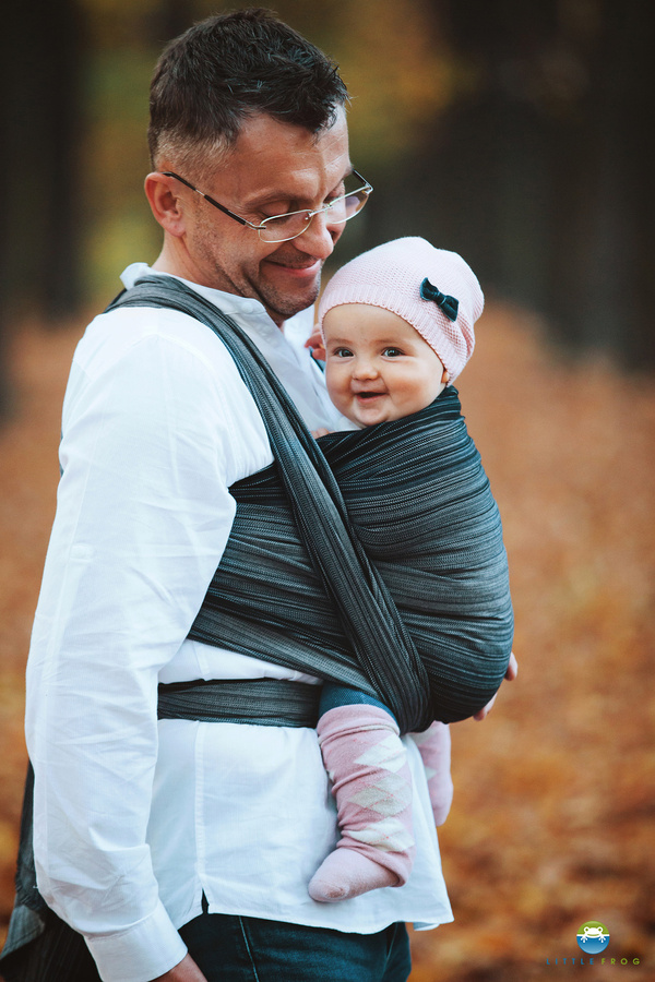 Šátek na nošení dětí Hematite - vel. 3