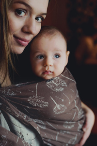 Ring sling Linen Lightness - M (2 m)