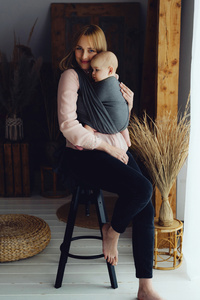 Šátek na nošení dětí Slate Moonstone vel. 4