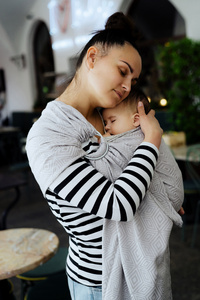 Ring sling Grey Cube - S (1,7 m)