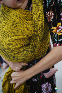 Šátek na nošení dětí Lemon Wildness vel. 5