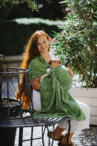 Ring sling Linen Lightness - S (1,7 m)