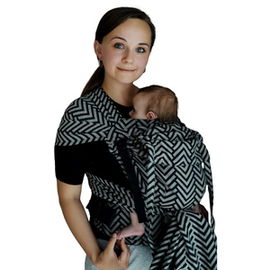 Dětské nosítko Cross Hybrid Linen Onyx Miles