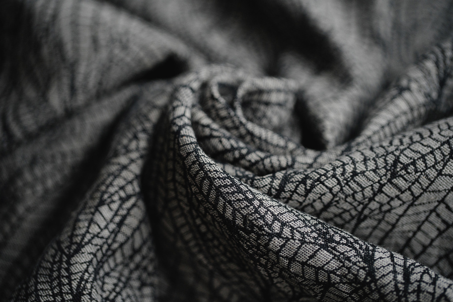 Ring sling Linen Night Wildness - L (2,3 m)