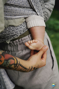 Šátek na nošení dětí Lovely Fog vel. 5