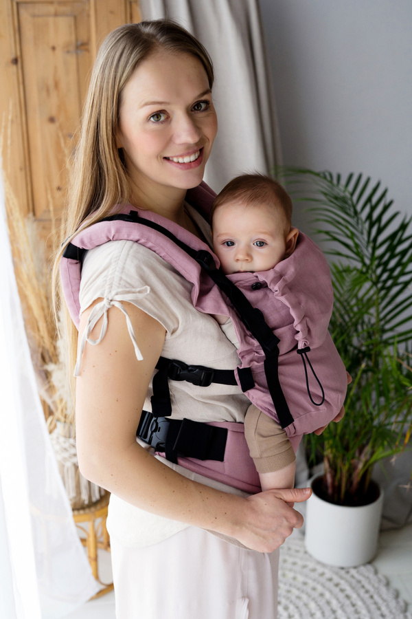 Dětské nosítko Prime Pure Linen Hutt Lagoon