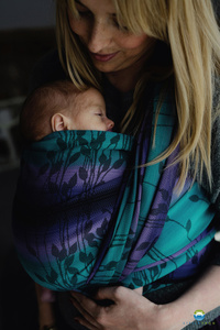 Šátek na nošení dětí Dark Meadow vel. 4