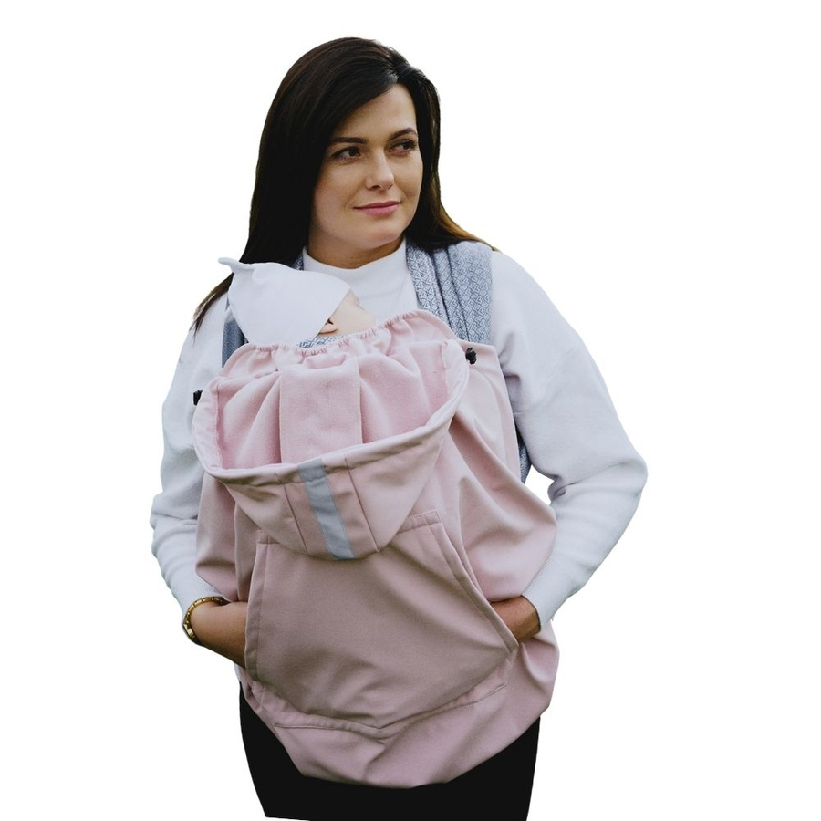 Softshellová kapsa na nosítko a šátek - Pink