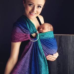 Ring sling Dark Aurora Cube - M (2 m / II.jakost