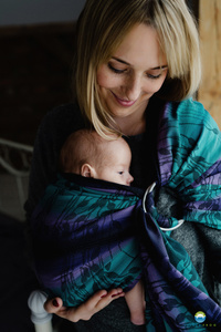 Ring sling Dark Meadow - M (2,0m)