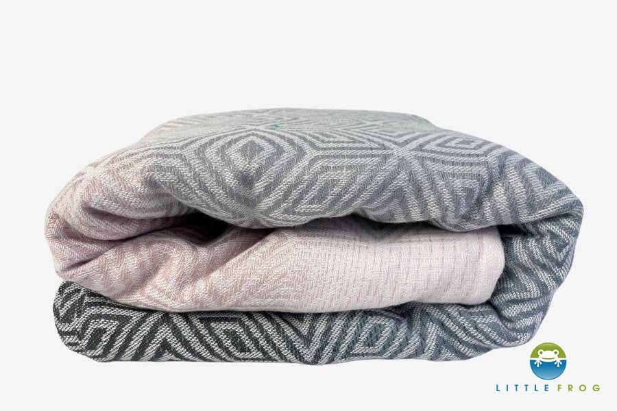 Šátek na nošení dětí Cotton Foggy Cube vel. 5