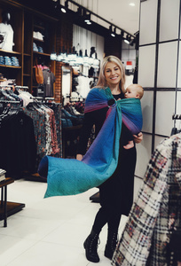 Ring Sling TENCEL™ Aurora Cube vel. L (2,3 m)