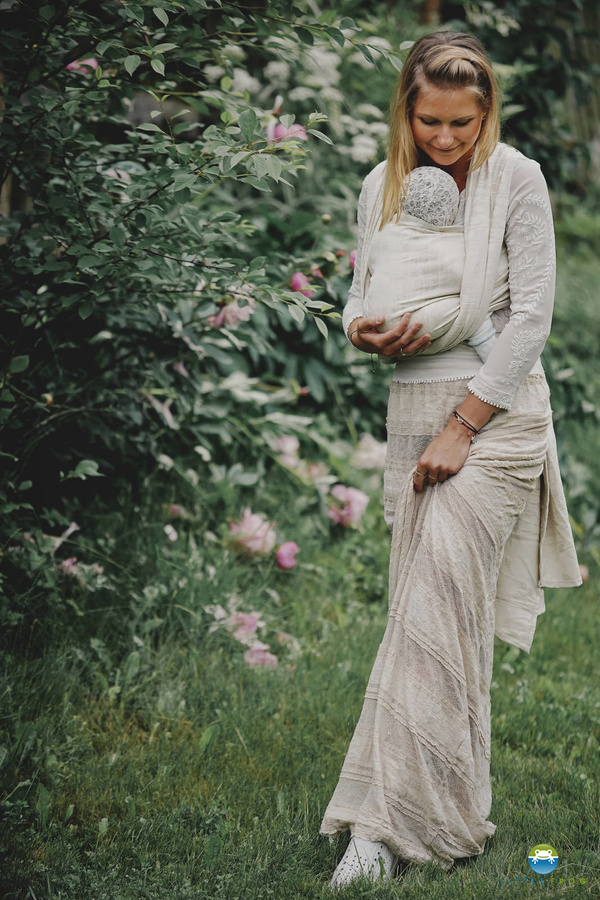 Šátek na nošení dětí Linen Summer Meadow vel. 4