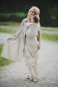 Ring sling Natural Wildness - M (2 m) /II. jakost