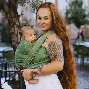 Šátek na nošení dětí Linen Lightness vel. 5