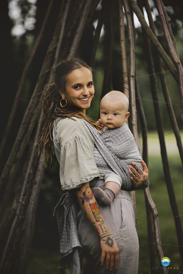 Šátek na nošení dětí Lovely Fog vel. 4