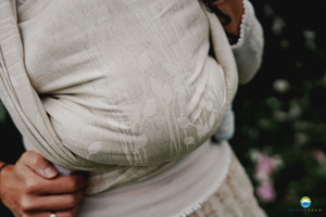 Ring sling Linen Summer Meadow - M (2,0m) /II. jakost