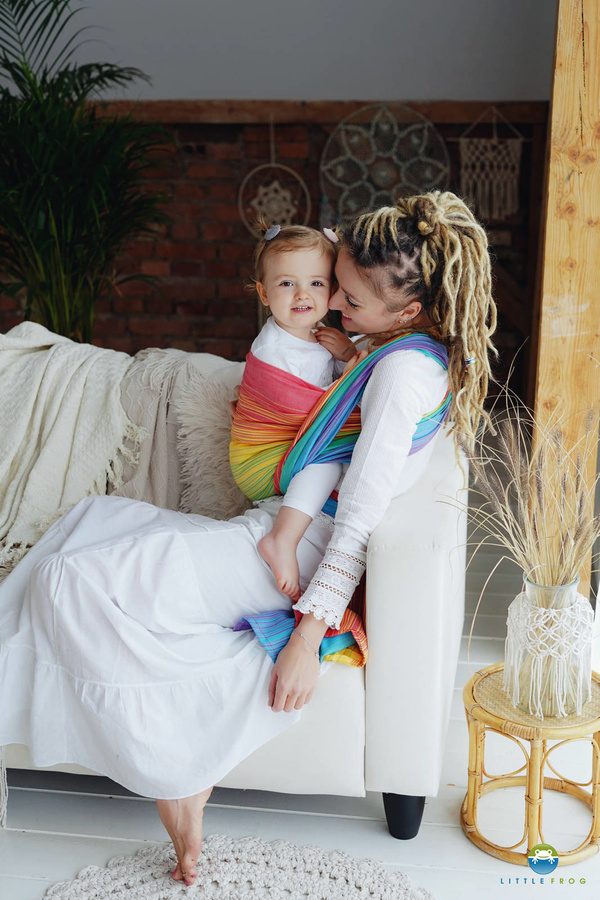 Šátek na nošení dětí TENCEL™ Daisy Agate - vel 4