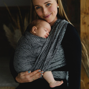 Šátek na nošení dětí Linen Night Wildness vel. 4