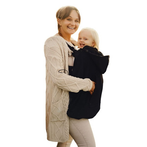 Softshellová kapsa na nosítko a šátek - Black