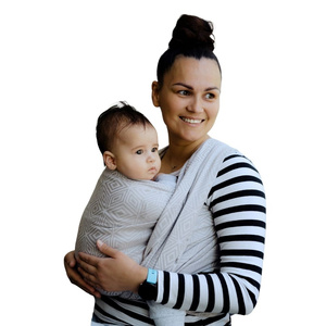 Šátek na nošení dětí Grey Cube vel. 7