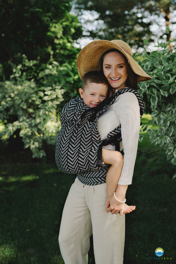 Nosítko Preschooler - Linen Onyx Miles