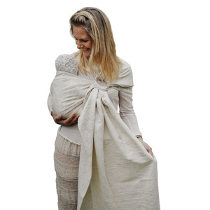 Ring sling Linen Summer Meadow - S (1,7m)