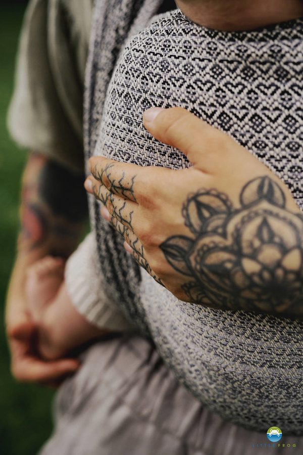 Šátek na nošení dětí Lovely Fog vel. 5