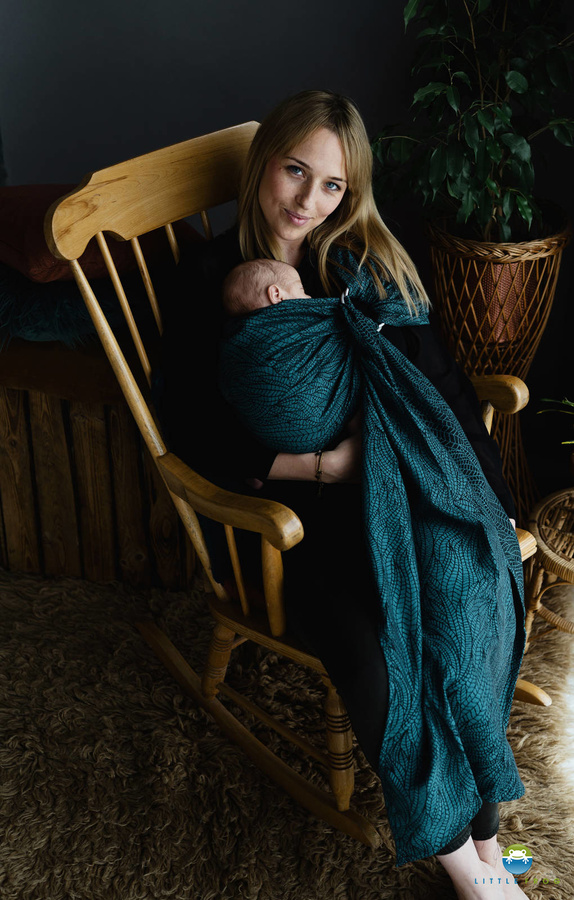 Ring sling Ocean Wildness - L (2,3 m)