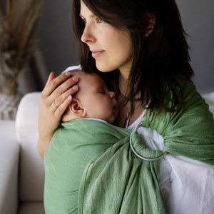 Ring sling Linen Whisper - M (2 m)
