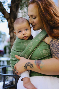 Šátek na nošení dětí Linen Lightness vel. 6