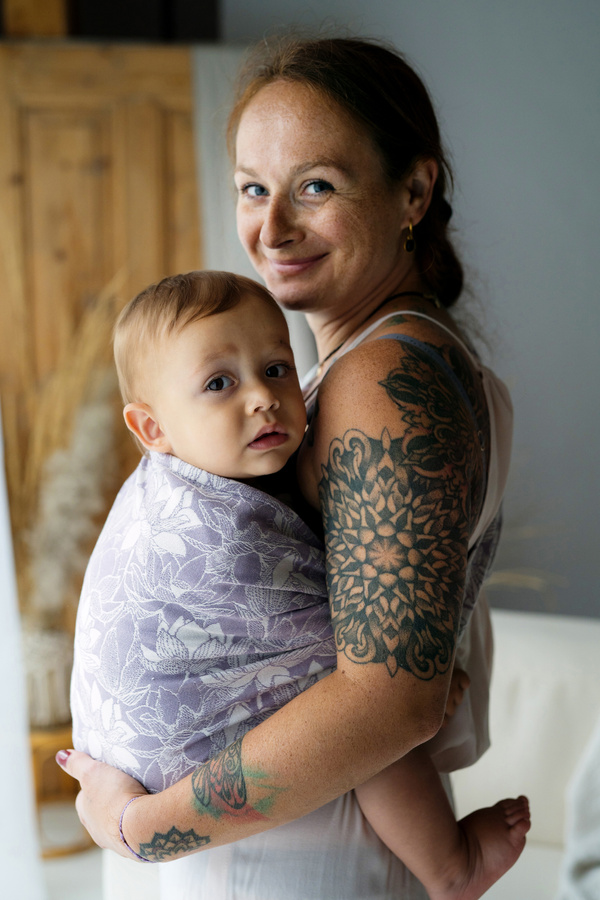 Ring sling Lotus Bloom - S (1,7m)